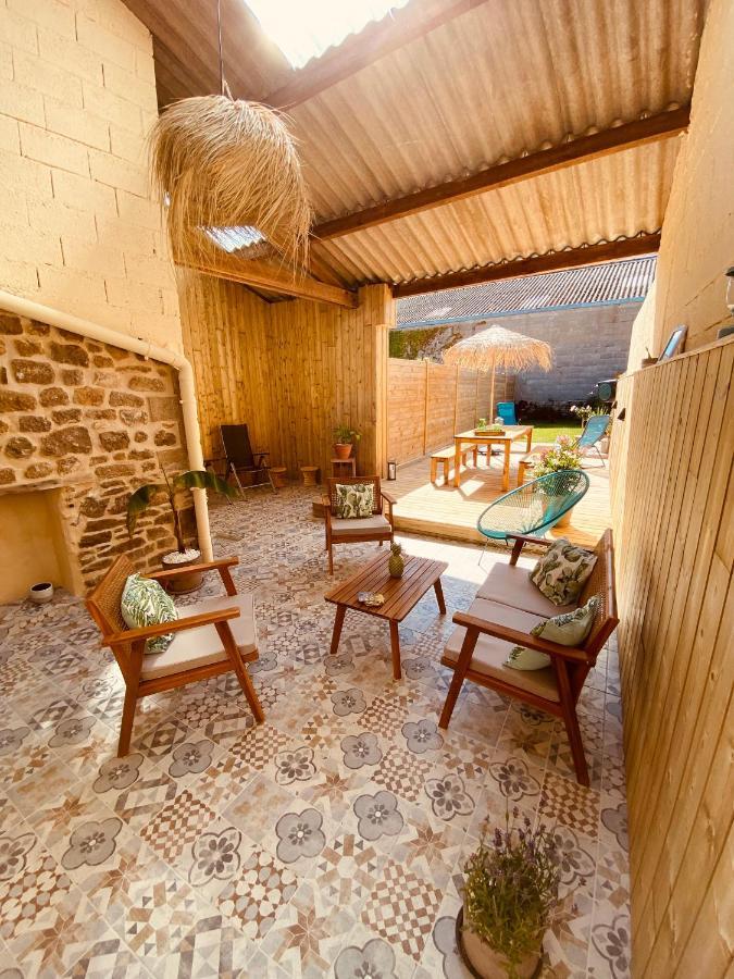 Gite « Le Patio » Villa Montfarville ภายนอก รูปภาพ